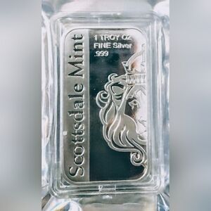 Scottsdale Mint Vortex Fine Silver Bar